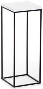 Stojan na kvety BASICLOFT 60x24 čierna/biela