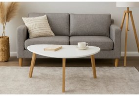 Noela Odkladací stolík SCANDIA 85 biely