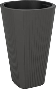 Kvetináč MUZA 390 stredný – antracit*28876