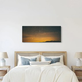 Obraz hviezdneho neba (120x50 cm)