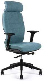 OFFICE PRO Manažérska kancelárska stolička SELENE modrá