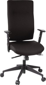 XXXLutz OTOČNÁ STOLIČKA, plochá tkanina, čierna MID.YOU - Online Only kancelárie - 001918007801