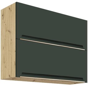 Skrinka do kuchyne Glamour48g Green