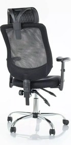 SI Otočná stolička Q-118R čierna