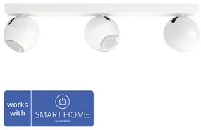 LED bodové osvetlenie Philips HUE 50473/31/P6 Buckram 3x 5W 3x 350lm 2200-6500K biele s diaľkovým ovládaním