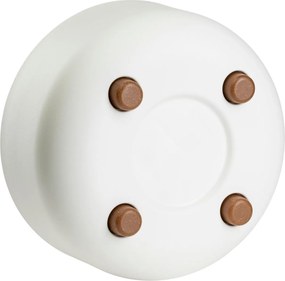 PLASTOVÝ KVETINÁČ TERRA 30X14,5 CM BIELA