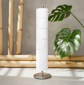 Erga Erga, vysoký stojan na toaletný papier, 6 roliek, chrómová, ERG-YKA-P.SP-TIBA-CHR