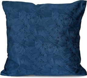 Obliečka na vankúš Rosalia Vet-449 40x40 cm tmavosivá