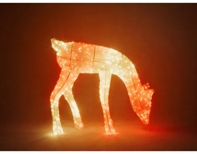 Twinkly TW3RD140SPP-TEU - LED RGBW Stmievateľný vonkajší sob 160xLED IP44 Wi-Fi