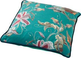 Dekoračný poťah na vankúš FANNY EMERALD 45x45 cm, zelený