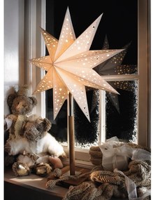 Biela vianočná svetelná dekorácia Solvalla – Markslöjd