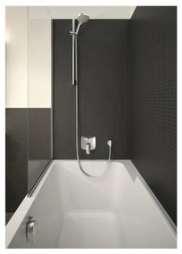 Hansgrohe Croma Select E, sprchová súprava Vario so sprchovou tyčou 65 cm, biela/chrómová, HAN-26582400