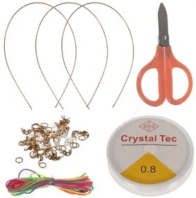 Kruzzel 19730 Sada na výrobu náramků