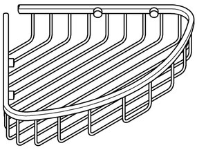 GROHE 41172000 - Rohová polička QUICKFIX START COSMOPOLITAN 30,3 × 5,3 cm chróm