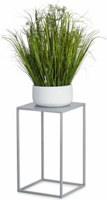 STOJAN NA KVETINÁČ SIMPLE 40X24X24 CM SIVÁ
