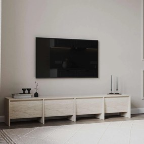 TV stolík/skrinka Larintisia (travertín). Akcia -17%. Vlastná spoľahlivá doprava až k Vám domov. 1127709