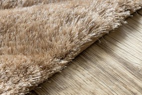 Dywany Łuszczów, Kusový koberec Flim 008-B1 Circles beige, 120x160, béžová, obývacia izba