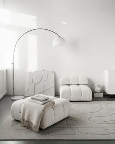 Koberec Agnella Morphic Morphic svetlosivý