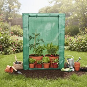 Mini záhradný fóliovník 100 x 50 x 150 cm – fóliovník na sadenice