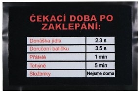 GDmats, Rohožka Čakacia doba 40x60 cm – na von aj na doma, 40x60, šedá
