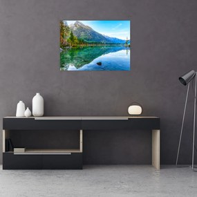 Obraz - Jazero Hintersee (70x50 cm)