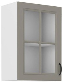 Kuchynská skrinka Stilo claygrey/biely 40gs/72 1f