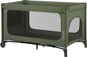 Lionelo - cestovná postieľka JASMIN EASY FOLD olivová