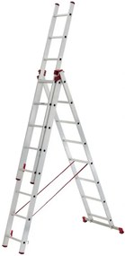 ALVE -  ALVE Rebrík hliníkový trojdielny univerzálny 6608 HELPER HOBBY