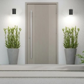 Rabalux 77154 vonkajšie nástenné LED svietidlo Urfa, 9W, IP65, čierna, 11,5 cm