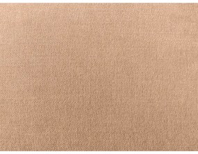 Svetloružová čalúnená dvojlôžková posteľ s roštom 180x200 cm Kumo – Bobochic Paris