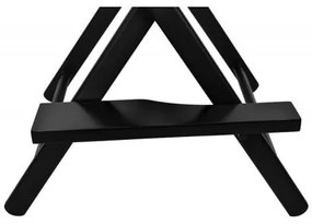 Hliníkové make-up kreslo s opierkou hlavy Beautylushh 9957