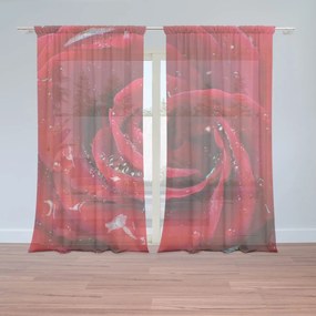 Sablio Záclony Ruža: 2ks 150x250cm