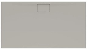 VILLEROY &amp; BOCH Architectura MetalRim obdĺžniková sprchová vanička akrylátová, štandardný model, protišmyk (B), 1600 x 900 x 15 mm, Grey, UDA1690ARA215V-3S