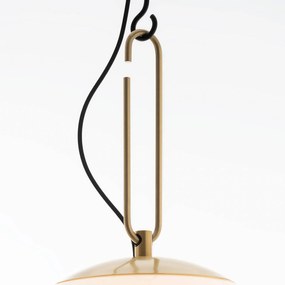 Artemide nh sklenená závesná lampa Ø 22 cm