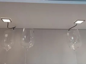Bodové LED osvetlenie (2 ks) Square, studená biela%