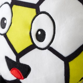 Plyšové detské vankúšiky v súprave 2 ks 25x25 cm Forever Together Football – Catherine Lansfield