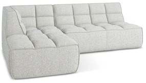 Krémovobiela modulárna rohová pohovka (variabilná) Kalai – Makamii