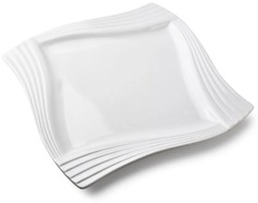 Plytký porcelánový tanier BASIC 32,5 cm biely