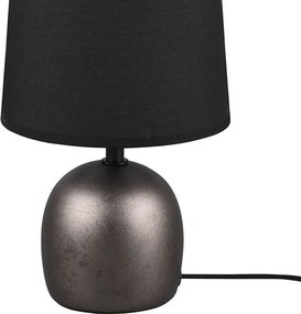Stolová lampa Malu, čierna
