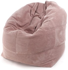 Sedací vak Sofi štruktúrovaný Farba: SZ61 - ružový