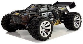 LEAN TOYS Off-road auto na diaľkové ovládanie 2,4Ghz 1:18 35km/h hnedo-žlté