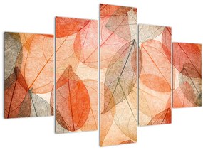 Obraz maľovaného jesenného lístia (150x105 cm)