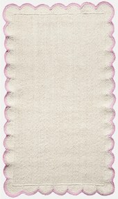 Ručne viazaný kusový koberec Bonnie SM 14 Silver, 300x400, ružová, chodba / predsieň, Diamond Carpets India