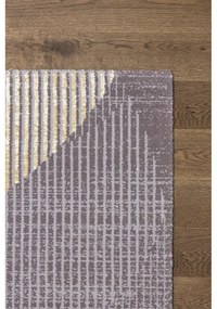 Sivý vlnený koberec 100x180 cm Shades – Agnella