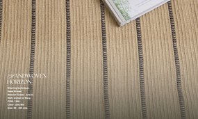 Diamond Carpets India, Ručne viazaný kusový koberec Lorrel J 19 Natural, 300x400, béžová, chodba / predsieň