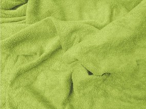 Froté plachta EXCLUSIVE svetlozelená 90 x 200 cm