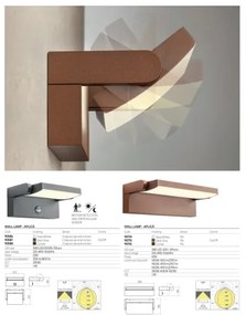 Redo 90715 - vonkajšie nástenné LED svietidlo FLIP LED/40W/230V IP54 antracit