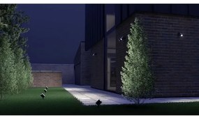 Steinel 058647 - Vonkajšie svietidlo so senzorom SPOT DUO 2xGU10/7,5W/230V IP44