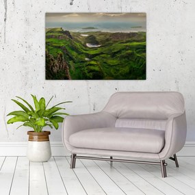 Obraz - Quiraing, Škótsko (90x60 cm)