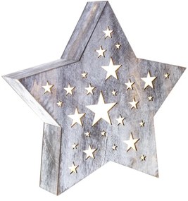 Retlux - LED Vianočná dekorácia LED/2xAAA hviezda